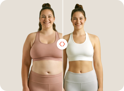 Before and after transformation comparison 3